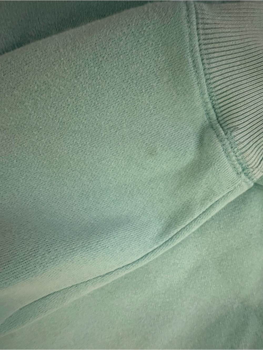 Izod Women’s V-Neck Sweater in Aqua - Picture 4 of 4
